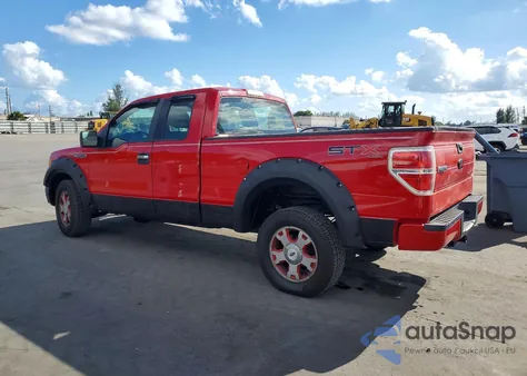 2010 Ford F150 Super Cab from USA, damaged, VIN 1FTEX1EW0AFC15526